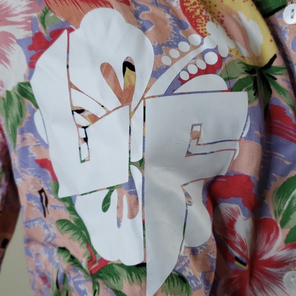 LF The Brand Cropped Hawaiian Shirt - Picture 2 of 5